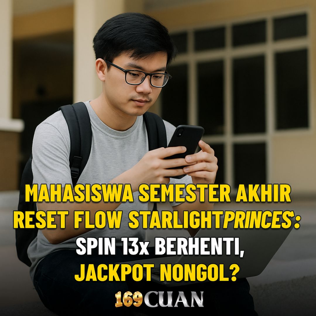 Mahasiswa Semester Akhir Reset Flow Starlight Princess: Spin 13x Berhenti, Jackpot Nongol?