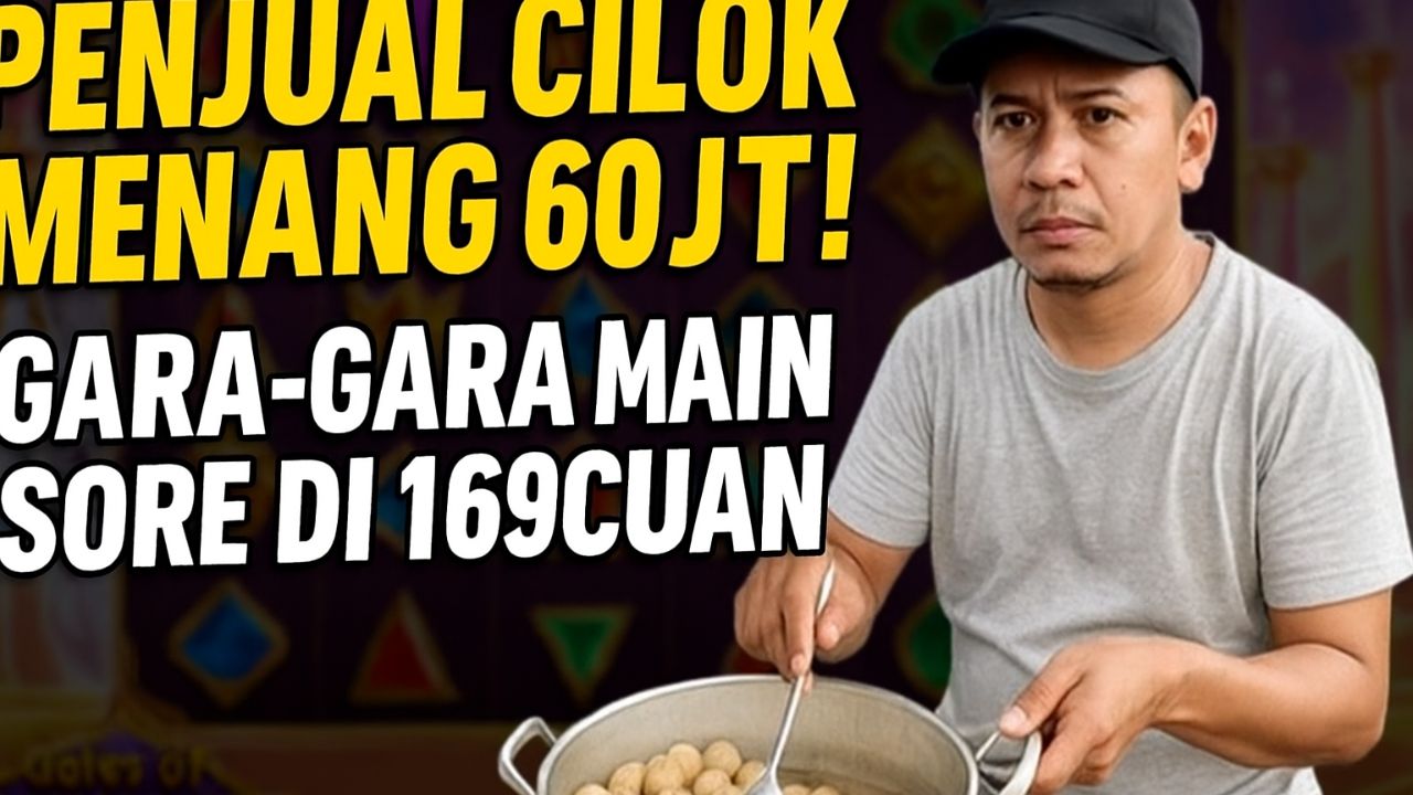 Penjual Cilok Viral Menang 60 Juta! Main Gates of Olympus di Jam Sore Bikin Rezeki Meledak