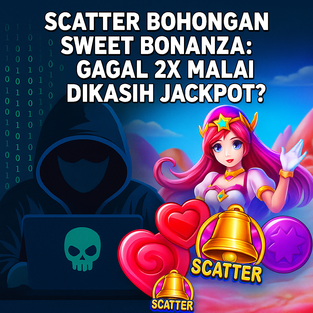 Scatter Bohongan Sweet Bonanza: Gagal 2x Malah Dikasih Jackpot?