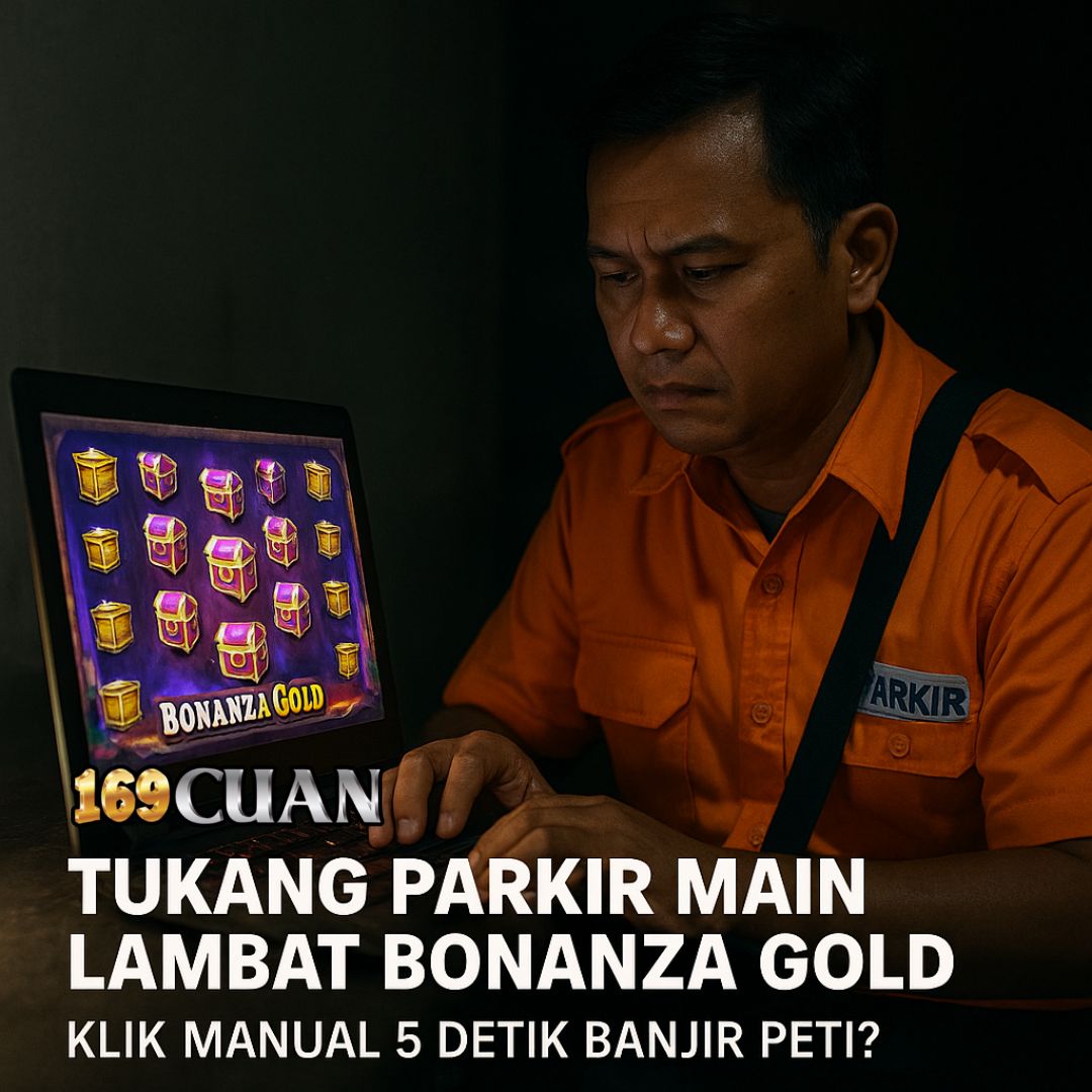 Tukang Parkir Main Lambat Bonanza Gold: Klik Manual 5 Detik Banjir Peti?