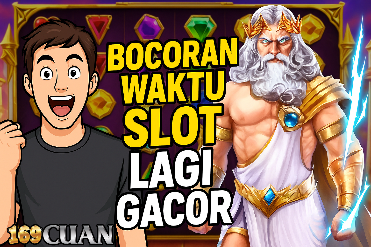 Gak Sengaja Buyspin 500rb, Eh Malah Maxwin 25 Juta di Gates of Olympus 169CUAN